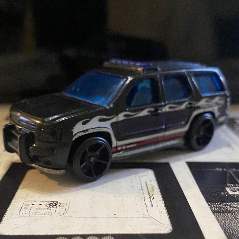 Hot Wheels Police Car “painted”